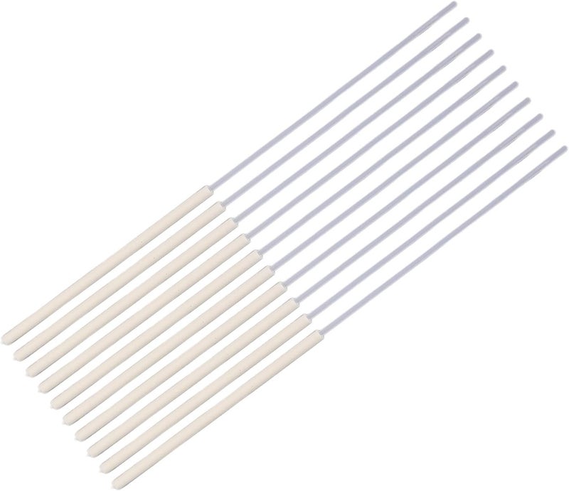 Zerodis 10PCS Mechanical Pen Eraser Refill Replacements, Retractable Rubber Eraser Refills Suitable Engineers Artists Writing Painting Drawing Sketching (Round) - Image 1